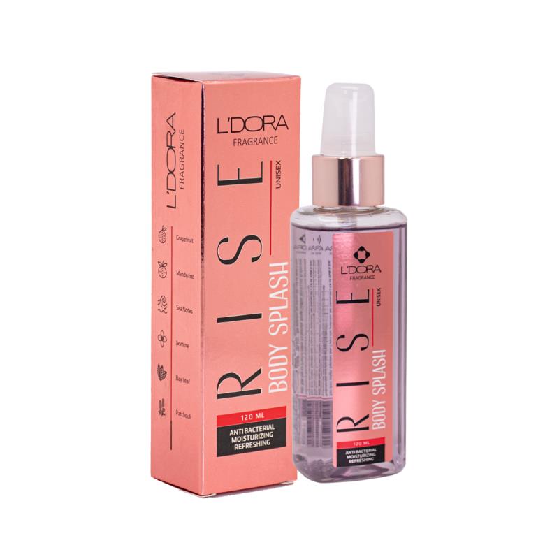 اسپری خوشبوکننده بدن مدل Rise فرگرنس ، 120 میلی لیتر