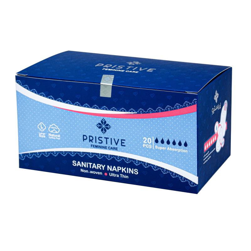 نوار بهداشتی خیلی نازک سایز بزرگ پریستیو  20عددی